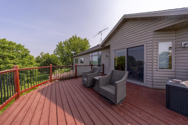4374 Shetland Pl NW, Rochester, MN 55901 - view of wooden terrace