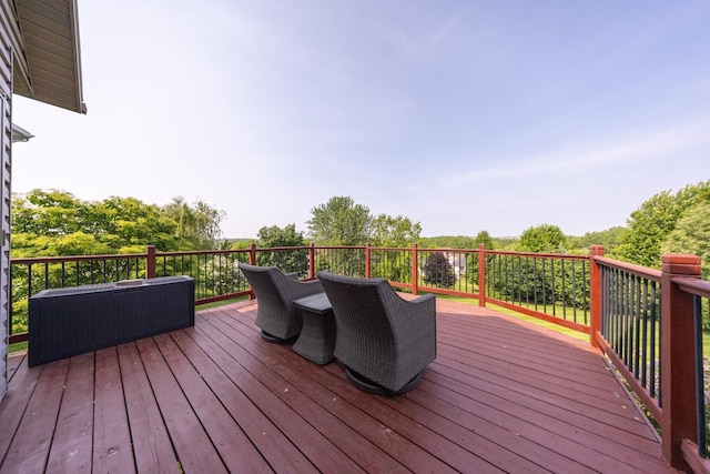 4374 Shetland Pl NW, Rochester, MN 55901 - view of wooden terrace