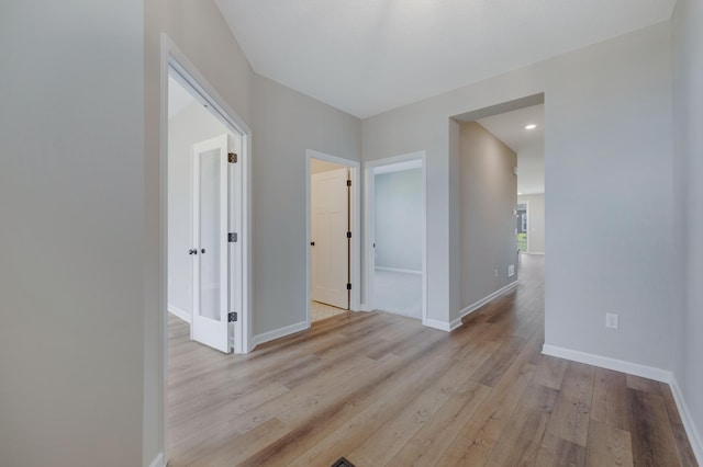 15354 112th Ave N, Dayton, MN 55369 - hall with light wood finished floors, baseboards, and recessed lighting