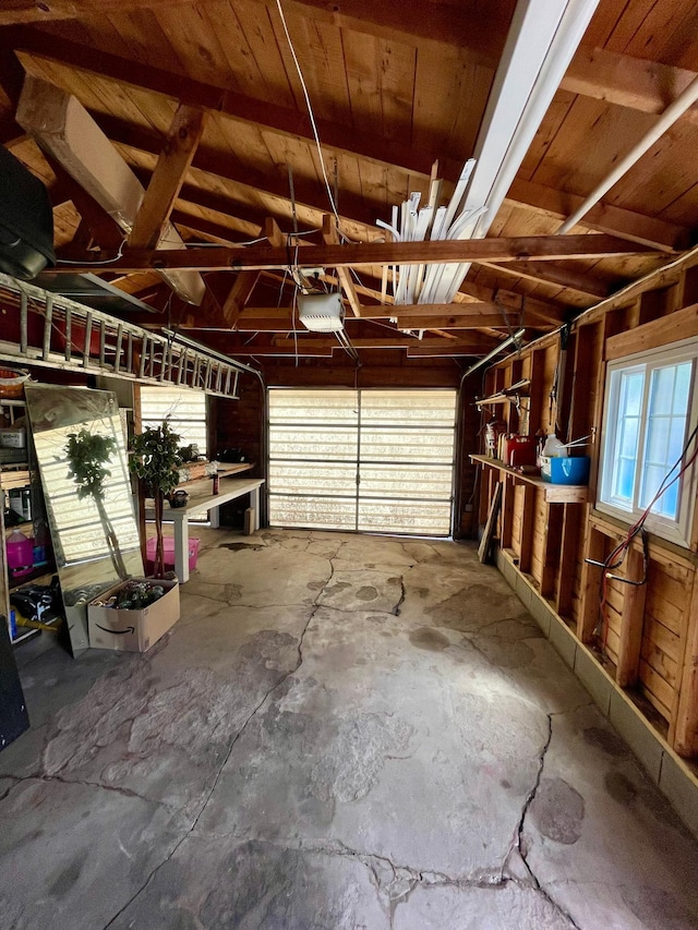 506 3rd St SW, Wadena, MN 56482 - garage with a garage door opener