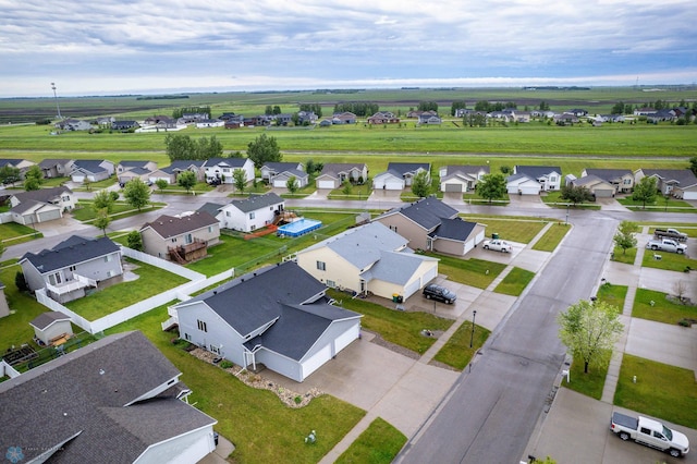 1131 38 1/2 Ave W, West Fargo, ND 58078 - aerial perspective of suburban area