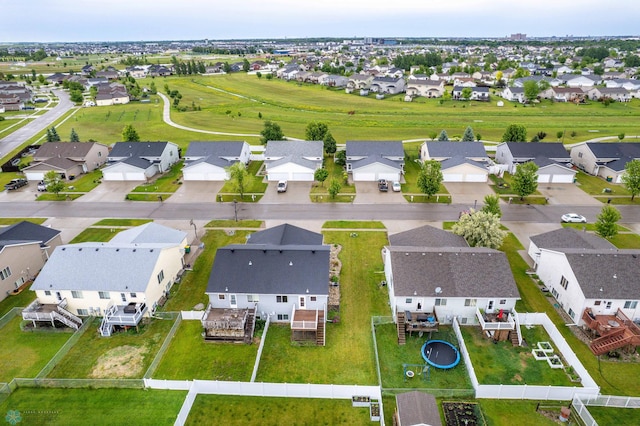 1131 38 1/2 Ave W, West Fargo, ND 58078 - aerial perspective of suburban area