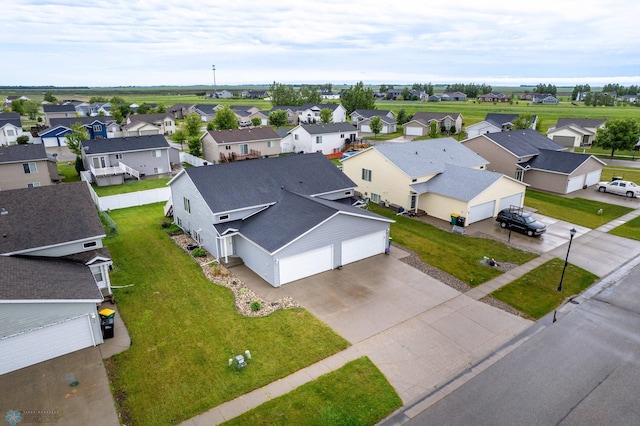 1131 38 1/2 Ave W, West Fargo, ND 58078 - aerial perspective of suburban area