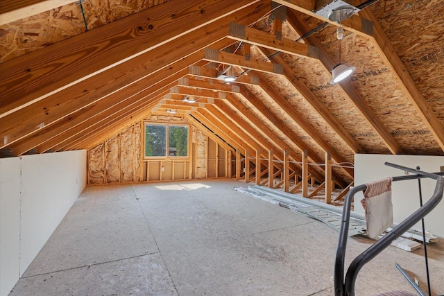 32305 Little E Lake Rd, Bigfork, MN 56628 - view of attic