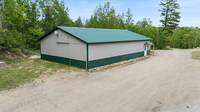 32305 Little E Lake Rd, Bigfork, MN 56628 - view of pole building