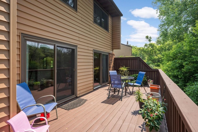 4839 Spring Cir, Minnetonka, MN 55345 - deck featuring outdoor dining space