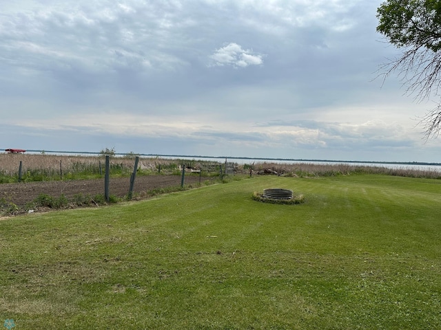 44556 Mcgowan Estates Rd, Rush Lake Twp, MN 56571 - view of green lawn with a rural view