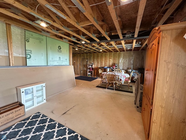 44556 Mcgowan Estates Rd, Rush Lake Twp, MN 56571 - view of unfinished basement