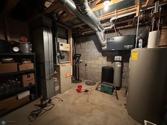 44556 Mcgowan Estates Rd, Rush Lake Twp, MN 56571 - utilities with water heater and heating unit