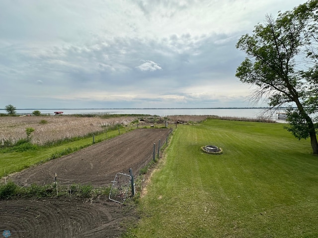 44556 Mcgowan Estates Rd, Rush Lake Twp, MN 56571 - view of yard with a water view and a view of rural / pastoral area