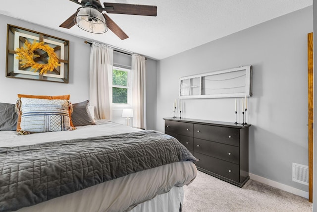 15350 Drexel Way, Apple Valley, MN 55124 - bedroom with carpet floors and ceiling fan