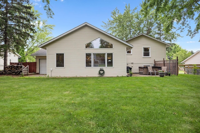 15350 Drexel Way, Apple Valley, MN 55124 - rear view of property with an attached garage