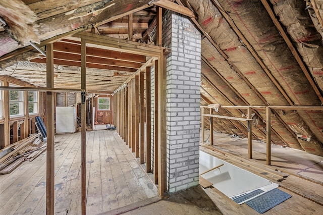 611 Sumter Ave S, Golden Valley, MN 55426 - unfinished attic with an upstairs landing