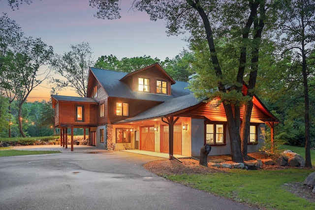 9590 Woodhill Blvd, New Market Twp, MN 55044 - view of front facade with asphalt driveway