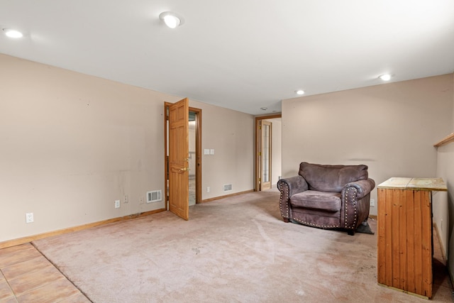 5421 Church Rd, Mound, MN 55364 - living area featuring recessed lighting and baseboards