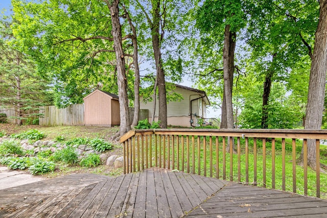 5421 Church Rd, Mound, MN 55364 - view of wooden terrace