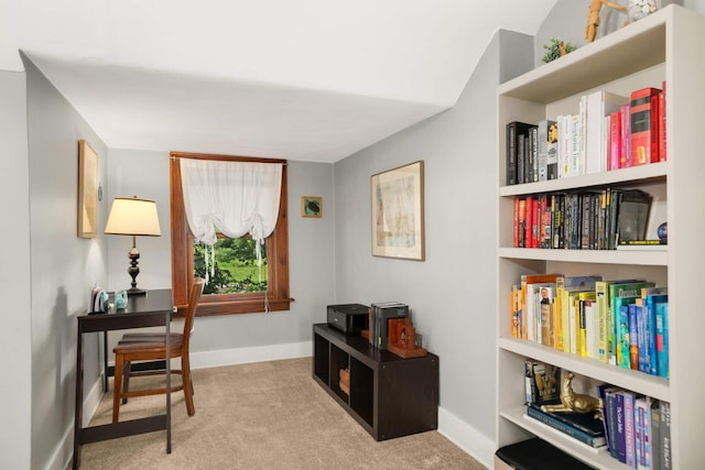 246 Griggs St S, Saint Paul, MN 55105 - carpeted home office with baseboards