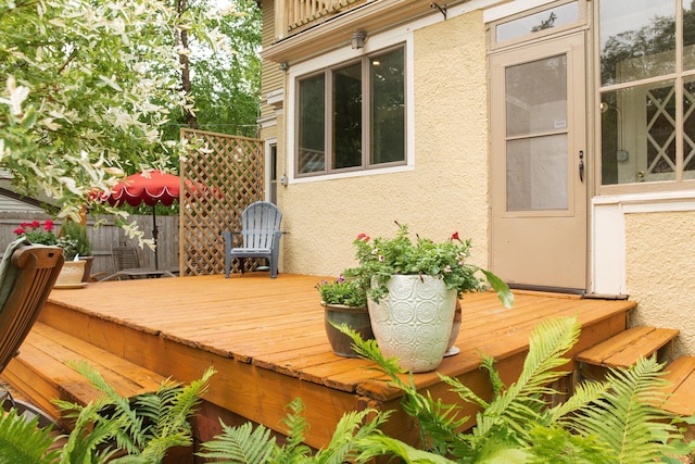 2441 Grand Ave S, Minneapolis, MN 55405 - view of wooden deck