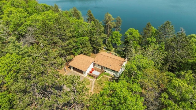 13956 Hardy Lake Rd SW, Pillager, MN 56473 - view of subject property featuring a forest and a large body of water