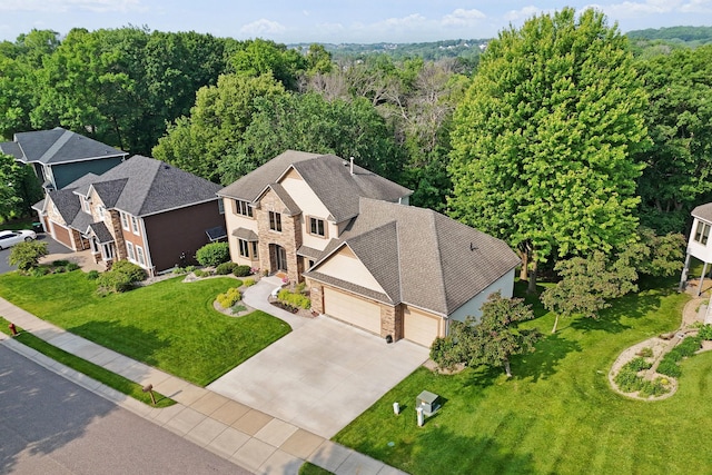 6617 Orchid Ln N, Maple Grove, MN 55311 - bird's eye view of a forest