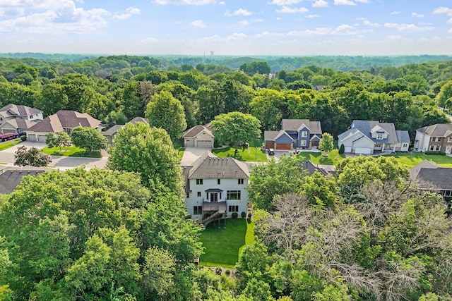 6617 Orchid Ln N, Maple Grove, MN 55311 - aerial view of residential area featuring a forest