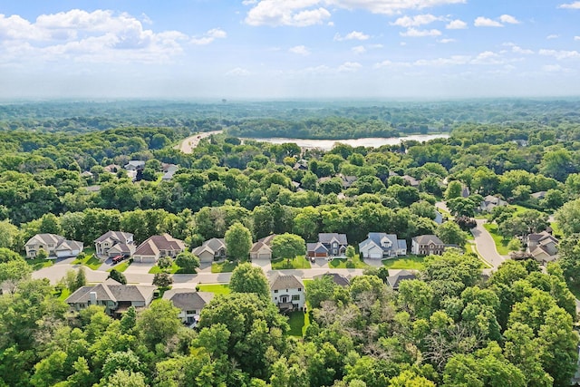 6617 Orchid Ln N, Maple Grove, MN 55311 - aerial view of residential area with a heavily wooded area