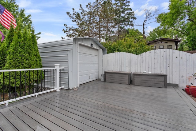 4910 Upper 148th Ct, Apple Valley, MN 55124 - wooden terrace with an outbuilding