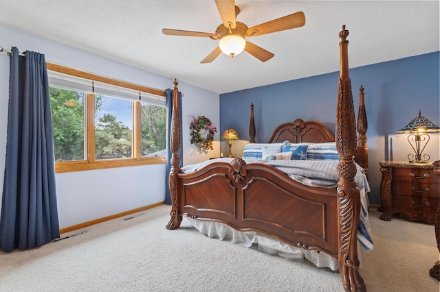 4910 Upper 148th Ct, Apple Valley, MN 55124 - bedroom featuring carpet and ceiling fan