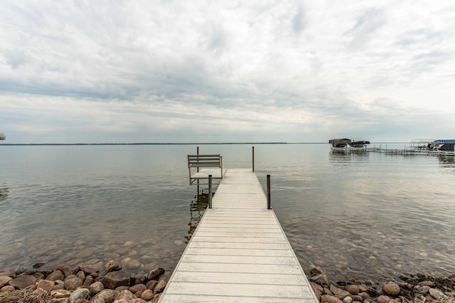 27326 Cloverleaf Ln, Everts Twp, MN 56515 - dock area with a water view