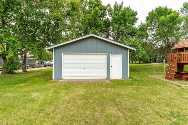 27326 Cloverleaf Ln, Everts Twp, MN 56515 - view of detached garage