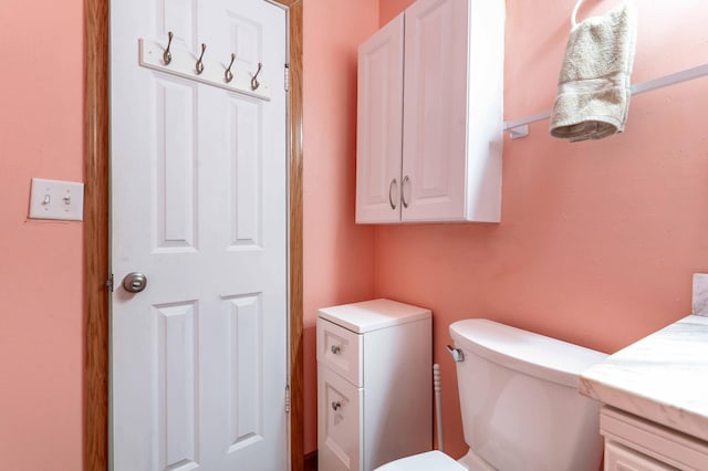 27326 Cloverleaf Ln, Everts Twp, MN 56515 - half bath featuring vanity and toilet