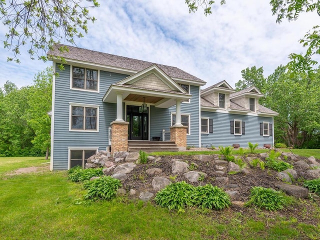 7010 Oak Ridge Rd, Corcoran, MN 55340 - view of front facade with a front yard