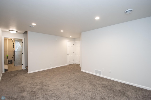 7364 27th St S, Fargo, ND 58104 - carpeted spare room with recessed lighting and baseboards