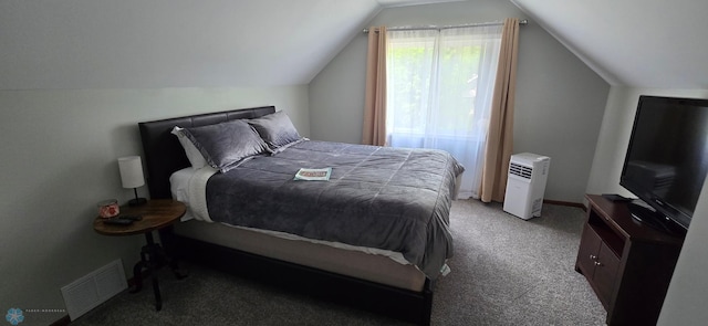 1442 11th Ave S, Fargo, ND 58103 - bedroom featuring light colored carpet and vaulted ceiling