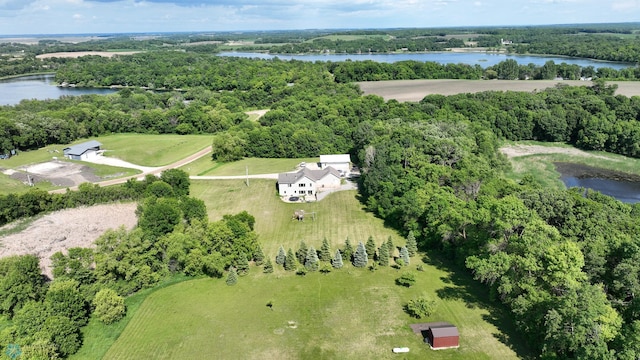 11905 Hunter Dr, Lake Park Twp, MN 56554 - bird's eye view of a large body of water