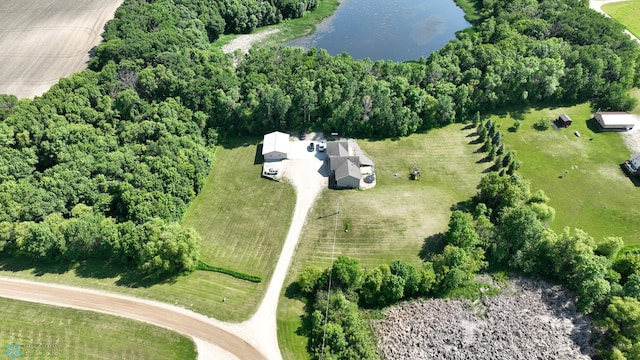 11905 Hunter Dr, Lake Park Twp, MN 56554 - drone / aerial view of a nearby body of water
