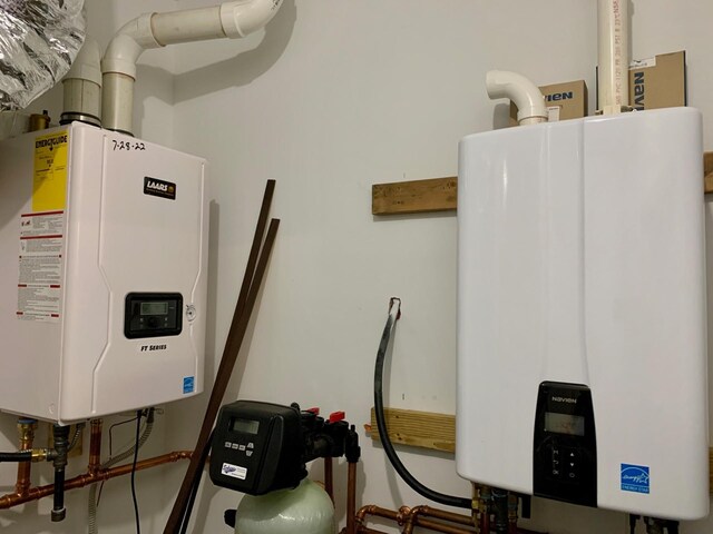 1504 3rd Ave N, Cold Spring, MN 56320 - utility room with tankless water heater