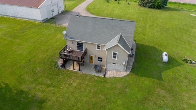 28145 State Highway 112, Le Sueur, MN 56058 - view from above of property