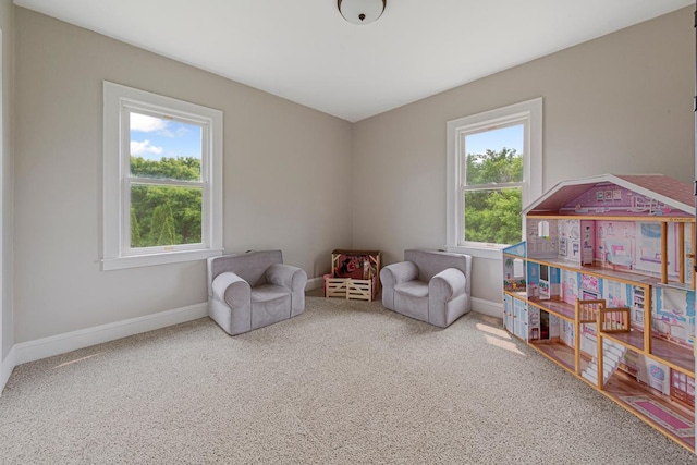 28145 State Highway 112, Le Sueur, MN 56058 - sitting room with carpet flooring and baseboards