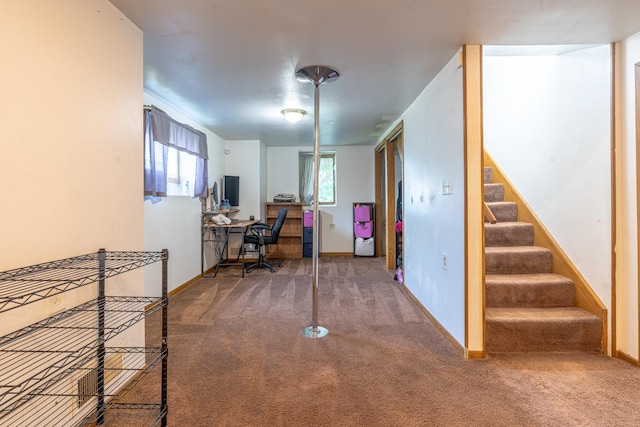 687 Jenks Ave, Saint Paul, MN 55106 - carpeted office space featuring baseboards