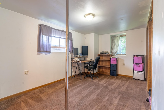 687 Jenks Ave, Saint Paul, MN 55106 - carpeted office space featuring baseboards