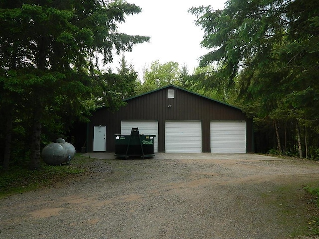 3749 Grizzly Ln, Barnum Twp, MN 55707 - view of detached garage