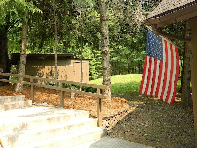 3749 Grizzly Ln, Barnum Twp, MN 55707 - view of yard