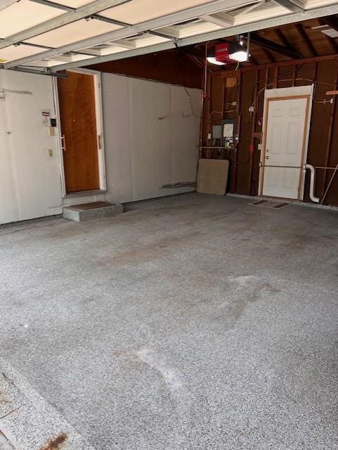 5951 Oakwood Mnr NE, Fridley, MN 55432 - garage with a garage door opener