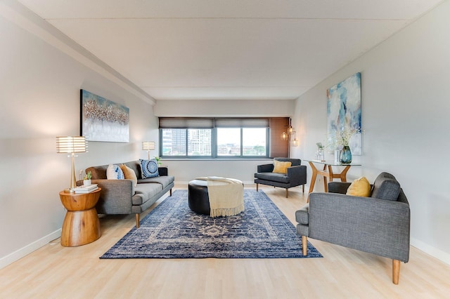1920 1st St Unit 304, Minneapolis, MN 55454 - living area with wood finished floors and baseboards