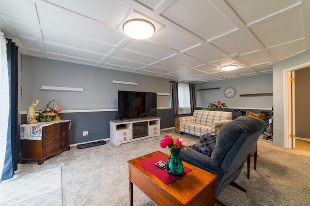920 9th St, Rush City, MN 55069 - carpeted living room with baseboards