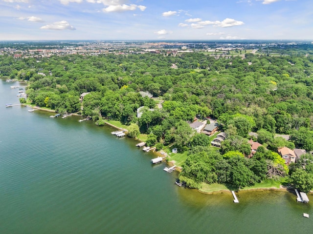 7469 Fernbrook Ln N, Maple Grove, MN 55311 - aerial view of property's location with a large body of water