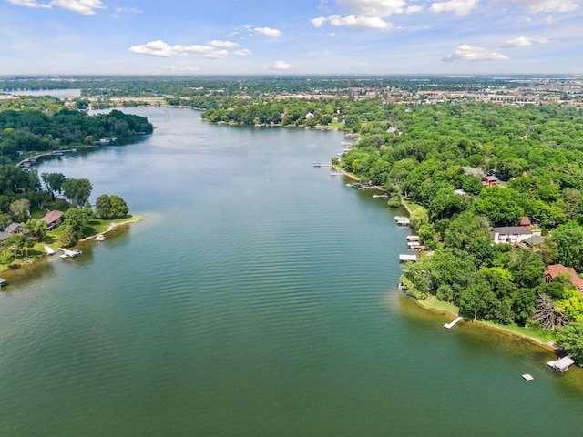 7469 Fernbrook Ln N, Maple Grove, MN 55311 - bird's eye view of a nearby body of water