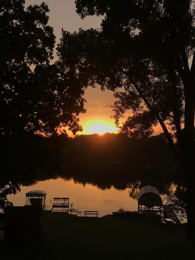 7469 Fernbrook Ln N, Maple Grove, MN 55311 - nature at dusk featuring a water view