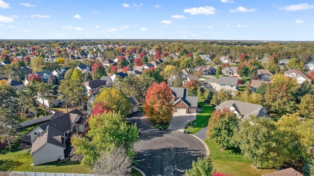 13023 Yellow Pine Cir NW, Coon Rapids, MN 55448 - aerial view of property's location with nearby suburban area